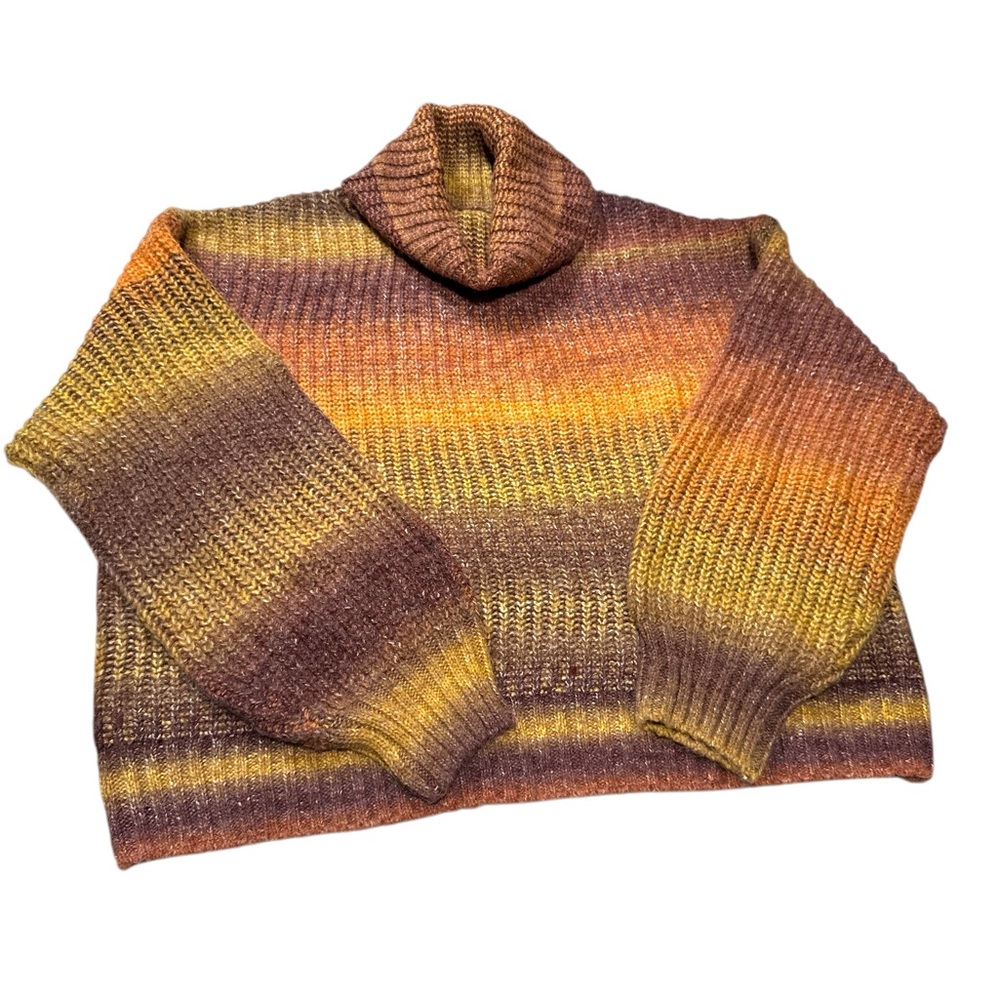 NWOT,‎ Hombre Warm Tones Turtleneck Sweater